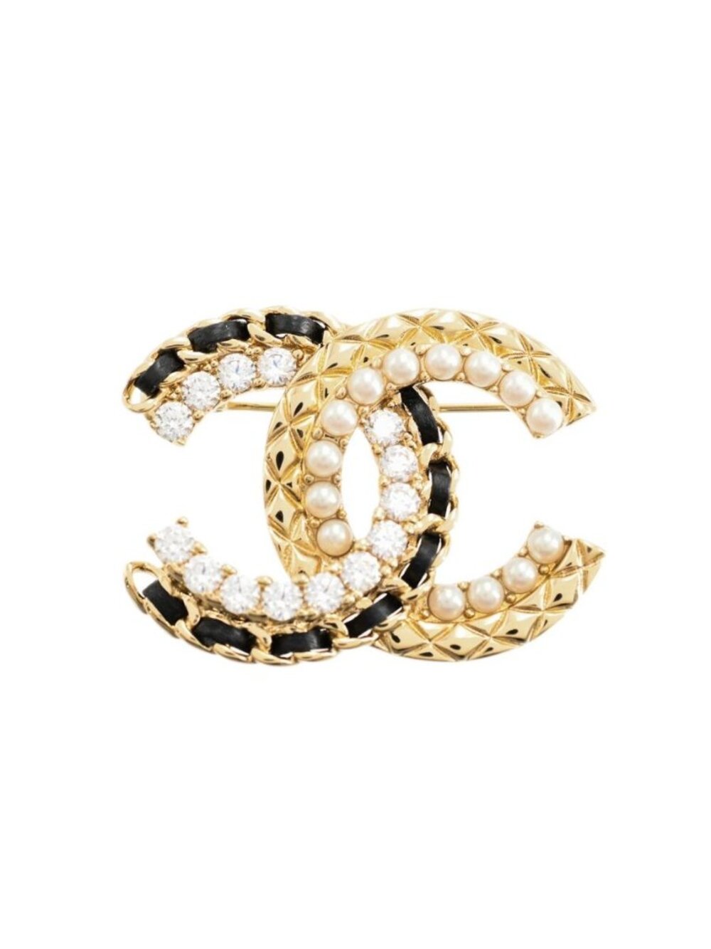 Chanel Brooch Gold